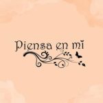 Piensa en mi