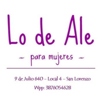 lo de ale para mujeres